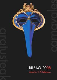 Cartel de los Carnavales 2008 de Bilbao