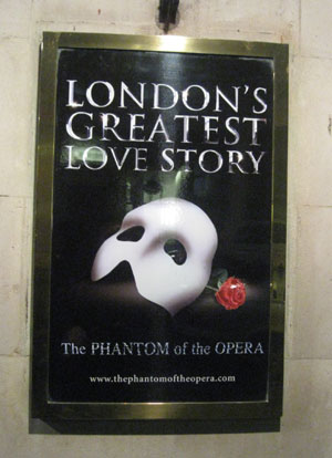 Cartel de El Fantasma de la Opera