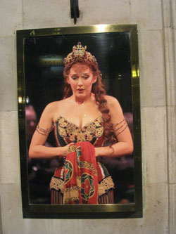 Cartel de El Fantasma de la Opera: Christine en el baile de máscaras