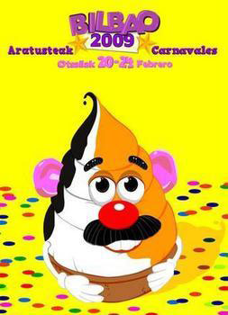 Cartel de los Carnavales 2009 de Bilbao
