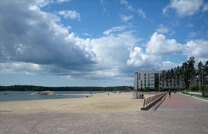 Playa en Helsinki