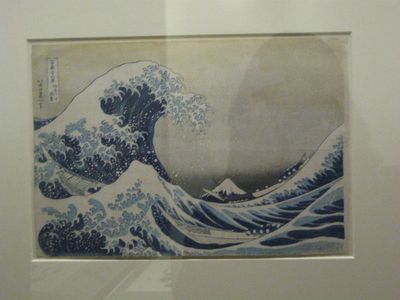 El famoso cuadro de Kasushika Hokusai