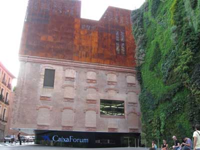 Fachada Caixa  Forum Madrid