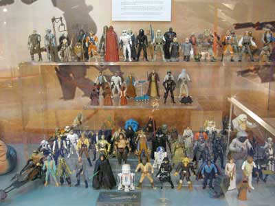 Varias figuras de Star Wars