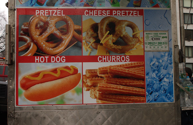 Churros, Pretzels y Hot Dogs