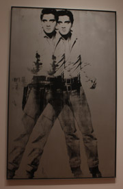 Elvis doble, por Andy Warhol