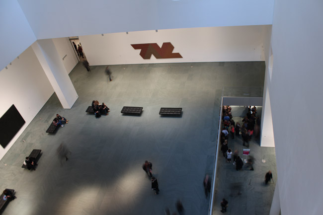 Vista aérea del interior del MOMA