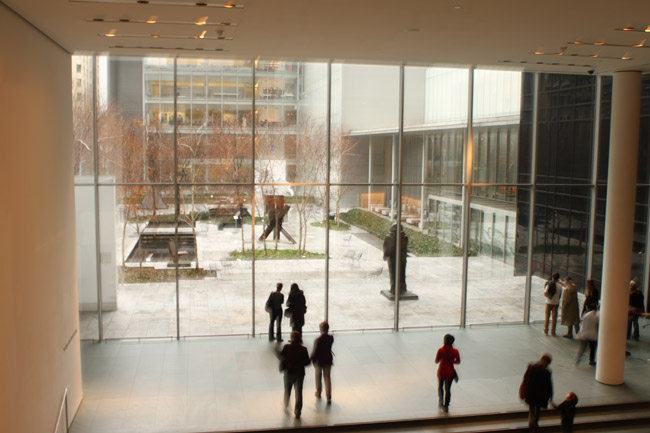 Jardín de Esculturas del MOMA a ras