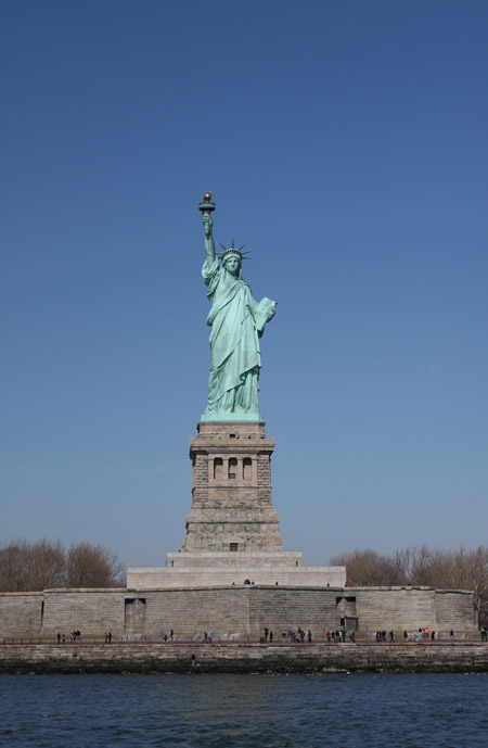 Estatua de la Libertad, en Liberty Island
