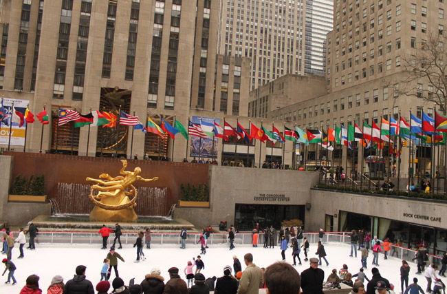 Pista de hielo del Rockefeller Center